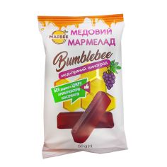 Мармелад медовий Bumblebee, Мед-Пряний виноград, Marbee, 50г