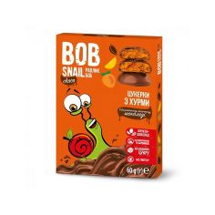 Натуральні цукерки з хурми в бельгійському молочному шоколаді bob snail (Равлик Боб), 60г