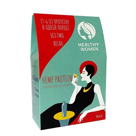 Протеїн конопляний, Healthy Women, 300г