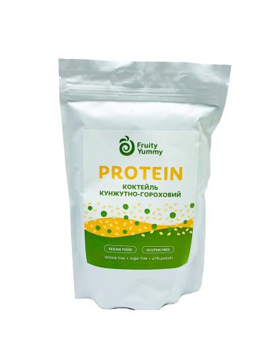 Протеїновий коктейль кунжутно-гороховий, Fruity Yummy, 250г