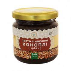 Паста з насіння коноплі, EcoLiya, 200г