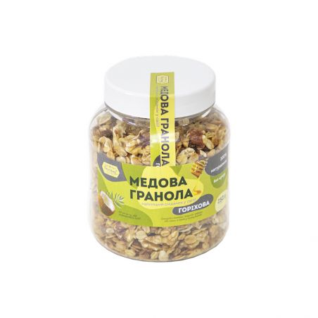 Гранола горіхова, O&H, 250г
