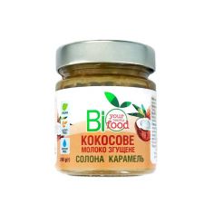 Молоко кокосове згущене "Солона карамель", Biofood, 240г