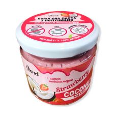 Паста кокосова з полуницею, Viand, 200г