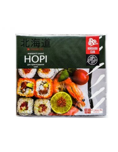 Водорості Норі, Hokkaido Club, 10листів, 27г