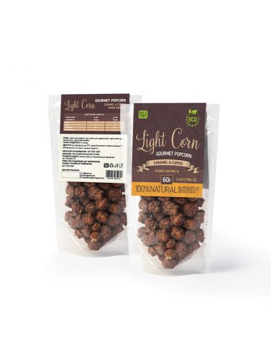 Попкорн gourmet Кавова карамель, Light Corn, 60г