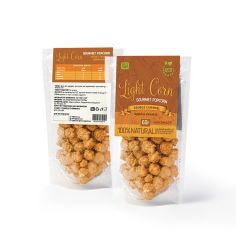 Попкорн gourmet Подвійна карамель, Light Corn, 60г