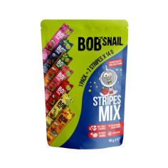 Набір цукерок фруктово-ягідних "Страйпи Асорті" bob snail (Равлик Боб),  98г