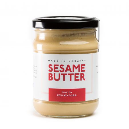 Паста кунжутна "Peanut Butter", 180г
