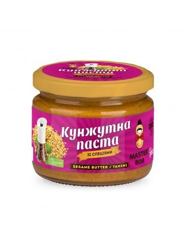 Паста кунжутна зі спеціями, Майстер Боб, 200г.