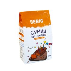 Суміш для випікання без глютену Солодкий кекс, Bebig, 450г