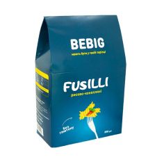 Макаронні вироби без глютену Рисово-конопляні спіралі, Bebig, 350г