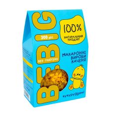 Макаронні вироби без глютену Кукурудзяні фігурні, Bebig, 300г