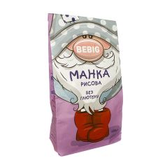 Манка рисова без глютену, Bebig, 450г
