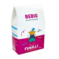 Макаронні вироби без глютену Мікс спіралі, Bebig, 300г