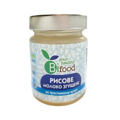 Молоко рисове згущене на тростинному цукрі, Biofood, 240г
