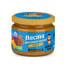 Паста лляна з медом, Майстер Боб, 200г.