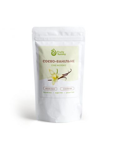 Молоко сухе Соєво-Ванільне з інуліном, Fruity Yummy, 250г
