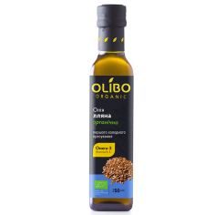 Олія льняна органічна, Olibo, 250мл