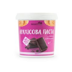 Паста арахісова з чорним шоколадом, Manteca, 500г