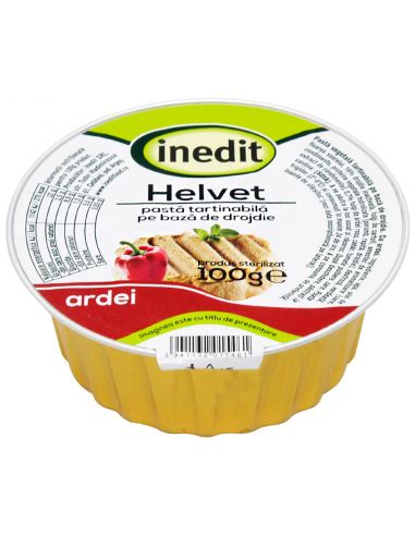 Паштет вегетаріанський з перцем Helvet, INEDIT, 100г