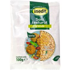Соя текстурована, гранули, INEDIT, 100г