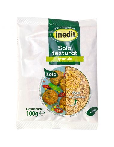 Соя текстурована, гранули, INEDIT, 100г