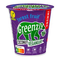 Йогурт веганський лісові ягоди, Greenzly, 130г
