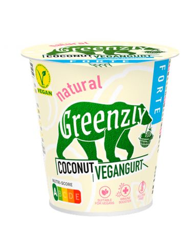 Йогурт веганський натуральний, Greenzly, 130г