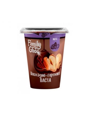Паста шоколадно-горіхова, Family Choc, 400г