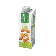 Молоко ультрапастеризоване рисово-мигдальне, 1,5%, Green Smile, 257г
