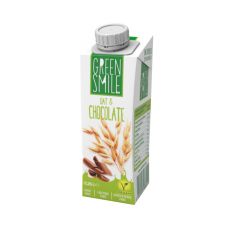 Молоко ультрапастеризоване вівсяне з наповнювачем Шоколад, 1,5%, Green Smile, 260г