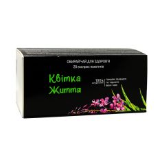 Іван-чай Квітка Життя, Карпатчай, папер.упаковка, 20пак., 30г