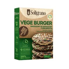 Суміш для бургера Спельтова веган, Soligrano, 140г