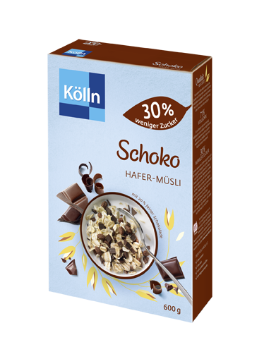 Мюслі шоколад "30% менше цукру",...