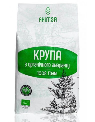 Крупа органічного амаранту, Ahimsa,...