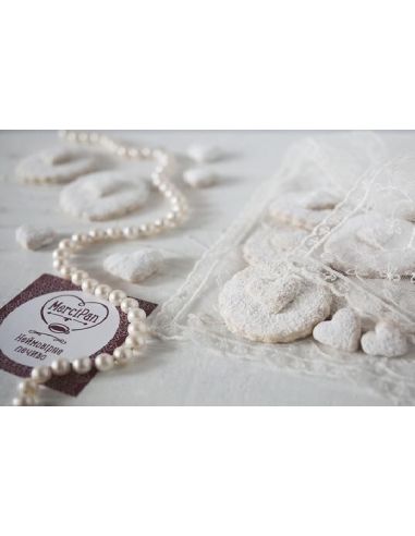 Печиво ванільне серце, Марципан, 190гр