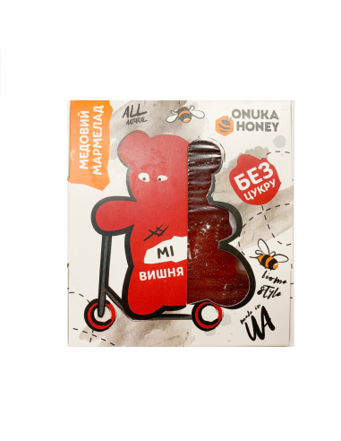 Мармелад медовий Вишня, Onuka, 100г