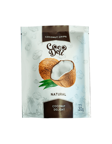 Чіпси кокосові натуральні, Coco Deli,...