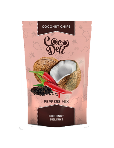 Чіпси кокосові гострі, Coco Deli, 30г