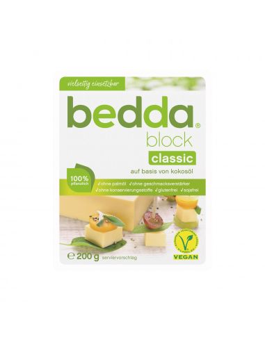Сир рослинний класичний, Bedda, 200г
