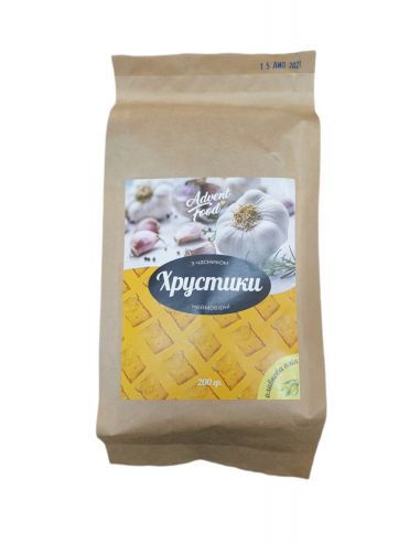 Хрустик з часником, Advent Food, 200г