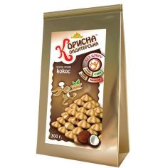 Печиво пісочне, Кокос, "Корисна Кондитерська", 300 г