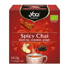 Чай з прянощами Біо, Spicy Chai Organic, Yogi Tea, пакет 2,2г