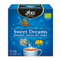 Чай з Солодкі Сни Біо, Sweet Dreams Organic, Yogi Tea, пакет 2,2г