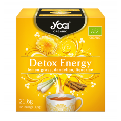 Чай з Детокс Енергія Біо, Detox Energy Organic, Yogi Tea, пакет 2,2г
