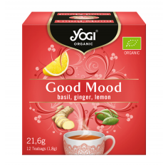 Чай з Гарний Настрій Біо, Good Mood Organic, Yogi Tea, пакет 2,2г