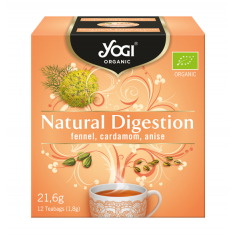 Чай з Природне Травлення Біо, Natural Digestion Organic, Yogi Tea, пакет 2,2г