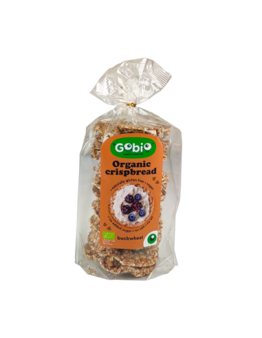 Хлібці гречані органічні, Gobio,100г