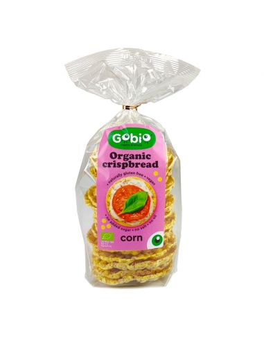 Хлібці кукурудзяні органічні, Gobio,100г